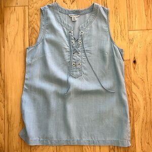 Women’s Tommy Bahama sleeveless top blue size Medium